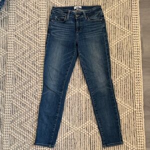 PAIGE Dark Blue Women's Skinny Jeans